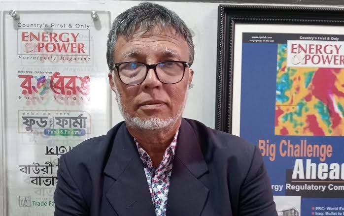Eng. Saleque Sufi at the Energy & Power magazine office